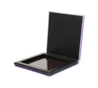 Homoyoyo Mermaid Magnetic Eyeshadow Palette Case Small Portable Empty Makeup Box with Color Changing Fish Scale Design for Travel Daily Storage and Gift