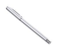 Homoyoyo Metal Fine Tip Gel Ink Pen for Business Use with Silver Barrel Metal Shell Smooth Writing Experience Men in Elegant Silver Gift Box with Sponge Lining