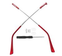 Homoyoyo Metal Glasses Replacement Arms Legs Non Slip Eyeglasses Temple Spare Parts Easy to Install for Broken Spectacle Temples Repair