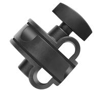 Homoyoyo Microphone Stand Adapter Extension for Mic Boom Arm, Abs Material with Secure Fixation and Versatile Design, Suitable for Workbench and Bedside Use