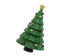 Homoyoyo Mini Artificial Christmas Tree Ornament for Indoor Christmas Decorations Lifelike Holiday Scene Accessory for Desk Snow Landscape Display Versatile Festive