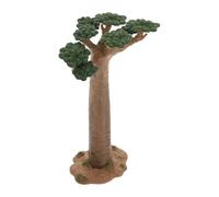 Homoyoyo Mini Baobab Tree Model Desert Plant Decor Realistic Miniature Landscape Accessory for Tabletop Scenery DIY Crafts