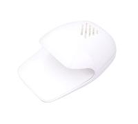 Homoyoyo Mini Nail Fan Dryer Touch Activated Powerful Nail Dryer Tool for Manicure Salon Use Automatic Off with Environmental Plastic White