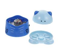 Homoyoyo Mini Portable Desk Vacuum Cleaner for Accessories Compact Handheld Dust Collector for Crumbs Ash Hair Table and Office Surfaces Blue No Battery