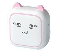 Homoyoyo Mini Portable Label Printer for Students and Children, Lightweight Abs Material with 200 Dpi Printing Quality, 1200 Mah Battery, Pocket Wireless Printer to Share Love and Record