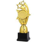 Homoyoyo Mini Star-shaped Plastic Trophy Cup, Gold Color Small Award for Kindergarten Graduation, Educational Reward and Students, 1pcs Decorative Game Prize