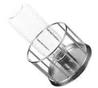 Homoyoyo Mini Turtle Water Feeder Stainless Steel Water Dish Reptile Feeding Basin for Small Turtles Aquarium Terrarium Use