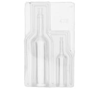 Homoyoyo Miniature 3D Wine Bottle Silicone Mold for Resin Casting, Mini Resin Mold Set 2x1.2x0.4 Inches, DIY Micro Dollhouse Fairy Garden Decoration Supplies