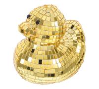 Homoyoyo Mirror Glass Ornament Unique Reflective Animal Figurine for Home Office Bedroom Decoration Supplies Idea