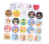 Homoyoyo Month Stickers Set of Monthly Birthday Sticker Infant Sticker Newborn Monthly Stickers for Baby Growth Tracking