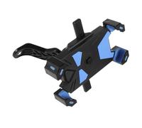 Homoyoyo Motorcycle Phone Holder Abs Material Space-saving Design Tool-free Setup Bike Mobile Holder Compatible for Motorbike and Electric Bike Navigation Use