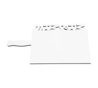 Homoyoyo Mr Mrs Sublimation Photo Frame Double-sided Heat Transfer Blank for Wedding Anniversary Valentine's Day Density Board Protection Vibrant Print Compatible with License Printing