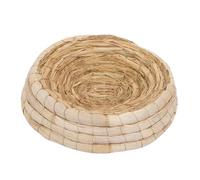 Homoyoyo Multifunctional Pet Bird Breeding Nest Natural Warm Shelter for Pigeons Hamsters Small Pets Round Bottom Suitable for Animals Up Random Color