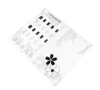 Homoyoyo Nail Art Practice Pad 40X30Cm Silicone Mat Lightweight Manicure Training Mat for Nail Artists and Training Sessions