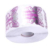 Homoyoyo Nail Extension Papers Tray for Manicure Nail Art Tools Convenient Paper Material Rolls Package Safe and Easy to Use for Salon and Home