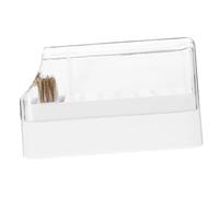 Homoyoyo Nail Grinding Head Storage Box 30-hole Organizer with Cleaning Brush Suitable for Nail Art Studios