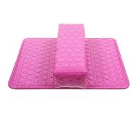 Homoyoyo Nail Salon Manicure Hand Pillow Manicure Use Mat Assorted style Sponge Pu Leather Professional Tool Beginner Accessory for Personal Home Use Nail Art Learners