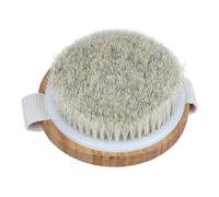 Homoyoyo Natural Bamboo Back Scrubber for Exfoliating and Gentle Feeling Shower Brush with Medium Firmness and Dry Brushing Body Skin Cleansing and Cellulite Massage