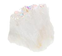 Homoyoyo Natural Raw Quartz Crystals Rough Stones Polished Palm Gemstones for Yoga Meditation and Teaching Specimens Versatile Decorative Mineral Specimens for Office and Relaxation