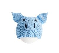 Homoyoyo Newborn Photography Props Knitted Hat Adorable Pig Design Comfortable for Photo Sessions Daily Wear