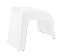 Homoyoyo Non-skid Pedicure Foot Rest Stool Small Beige Shower Footrest for Home Use Convenient Non-slip Foot Stool for Salon and Bathroom