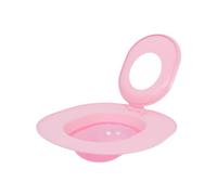 Homoyoyo Non-Slip Cat Potty Training Seat with Suction Cups and Training Tray Space-Saving Toilet System for Breed Cats Toilet Trainer
