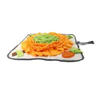 Homoyoyo Nosework Feeding Mat Pet Game Mat Lightweight Polar Fleece 50X50Cm with Hanging Rope for Mental Stimulation and Slow Eating at Home