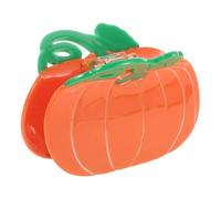 Homoyoyo Novelty Halloween Hair Claw Clips Pumpkin Design for Women and Acetate Snap Hair Pins Stylish Party Favor for Costume and Everyday Wear