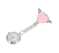 Homoyoyo Nurses Digital Watch Workers Pocket Watch Luminous Heart Shape