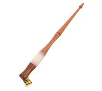 Homoyoyo Oblique Calligraphy Pen Holder Vintage Wooden Dip Pen with Flange for English Script Copperplate Writing Beginners Practice Classic Style