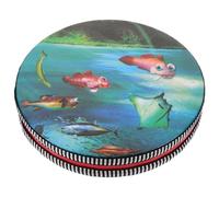 Homoyoyo Ocean Drum Musical Instrument round Wave Sound Percussion Drum for Toddlers Educational with Simulated Sea Wave Sounds for Kids Music Learning