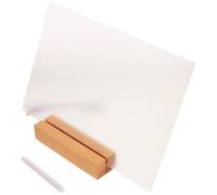 Homoyoyo Office Desktop Whiteboard Message Board Acrylic Stylish Writing Board Comfortable to Touch Convenient to Write Lightweight Decorative Home Desktop Decoration