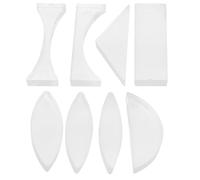 Homoyoyo Optical Lens Physics Experiment Kit 8pcs Set Convex and Concave Acrylic Lenses for Science Classroom Optics Teaching and Physical Optics Demonstrations