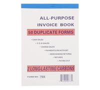 Homoyoyo Order Management and Invoice Book for Small Company, Practical A5 Receipt and Purchase Record Book for Self-Employed and Financial Tracking