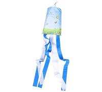 Homoyoyo Outdoor Sock Decoration Windsock Flags for Outdoors and Parade Polyester Material with Fresh Pattern Design Reusable Windsock Decoration That Flies in The Wind Charming Pattern