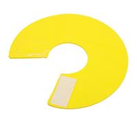 Homoyoyo Parrot Anti-bite Collar Bird Neck Cone for Wound Protection Bite and Lick Resistant Lightweight Protective Cone for Budgies Cockatiels Conures Easy to Wear and Washable Yellow Xs