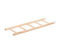 Homoyoyo Parrot Climbing Ladder Wooden Bird for Cage Small Birds Hamsters Exercise Step Ladder Enhances Muscle Strength and Balance Cage Hanging Foraging