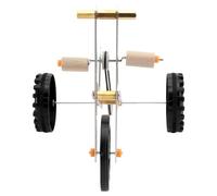 Homoyoyo Parrot Training Bird Bike Body Development Promote Intellectual Development Metal 6.29x6.29x5.31 Inch Suitable for Parrots and Birds