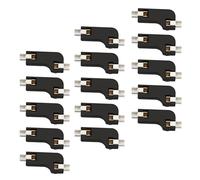 Homoyoyo Pcb Socket and Hot Swap for Mechanical Keyboard 20pcs Abs Material Two Clamps, Fast Shaft Swapping Hot-swappable Keyboard Pcb Connector Base for DIY Assembly