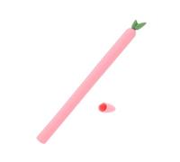 Homoyoyo Pencil 2 Supple Silicone Sleeve Non-Slip Grip Nib Protector Anti-Drop Protective Cover Peach Colour Comfortable Hand Feel