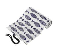 Homoyoyo Pencil Bag for Portable Pencil Storage Organizer Canvas Roll Wrap Slots for Drawing and Coloring The Go