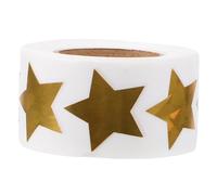 Homoyoyo Pentagram Star Shape Self Adhesive Reward Stickers for Students Holographic Motivational Labels for Classroom and Gift Packaging