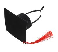 Homoyoyo Pet Graduation Hat for Small Pets like Mice and Hedgehogs Lightweight Felt Graduation Cap with Tassel and Parties