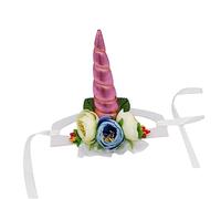 Homoyoyo Pet Hat for Dogs Cat Hat Party Cosplay Unicorn Design Comfortable Material