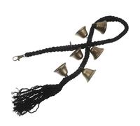 Homoyoyo Pet Training Doorbell for Housebreaking Dog Training Bell Rustic Cotton Rope for Teaching Your Dog to Use The Doorbell When Needing to Go