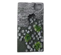 Homoyoyo Pet Turtle Basking Platform Turtle Dock Ramp for Tank Aquatic Basking Rock Platform Landing