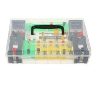 Homoyoyo Physics Electrics Experimental Box Portable Teaching Tool for Home and School Use Suitable for Teenagers with Circuit Parts Included Random Color