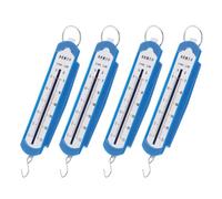 Homoyoyo Physics Experiment Spring Scale 4Pcs Plastic Force Meters with Measuring Force Kit and Markings for Classroom Science Learning