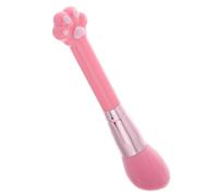 Homoyoyo Pink Cat Paw Powder Blush Brush Face Makeup Brush with Soft Bristles for Even Application Versatile Loose Powder and Blush Tool Gentle Shedding-resistant Makeup Accessory
