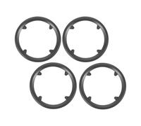 Homoyoyo Plastic Cycle Chainring Guard Easy Installation and 4 Bolt Design with 42 Teeth 4pcs and Aerodynamic Advantage for Bike Drivetrain for Mountain Biking on Tough Trails